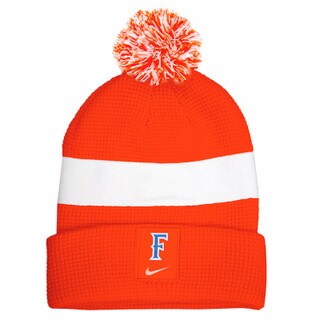 Nike Fullerton Orange Creamsicle Pom-Pom Beanie